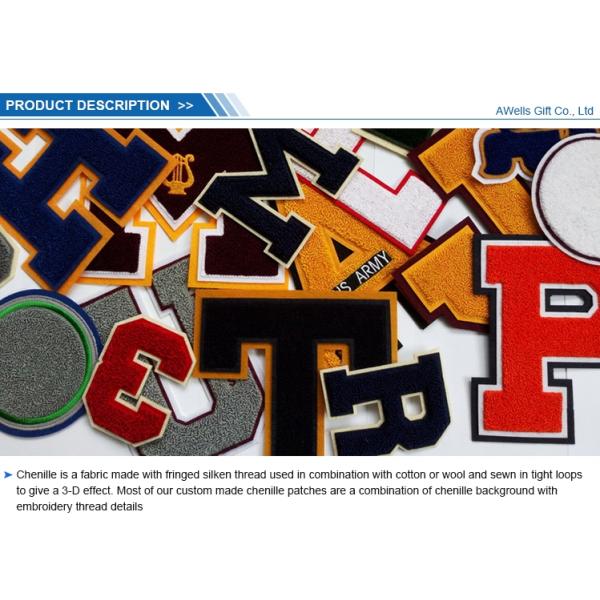 Sweatsuit Chenille Letters And Patches Soft Double Or Single Felt