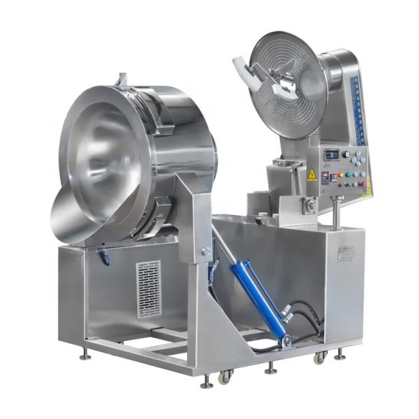 Advanced Industrial Popcorn Making Machine Gas Heating And Electromagnetic Heating