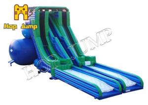 China 2000N / 50mm Large Inflatable Water Slide For Commercial Rental Business wholesale