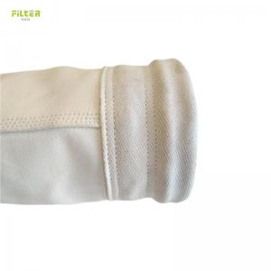 China Fibreglass Needled Felt Filter Bag For Lime Kilns Filtration And Dust Collection on sale
