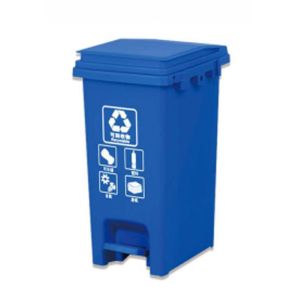 China 30Liter 20Liter No Wheel Garbage Recycle Waste Bin Plastic Trash Can wheel trash can on sale