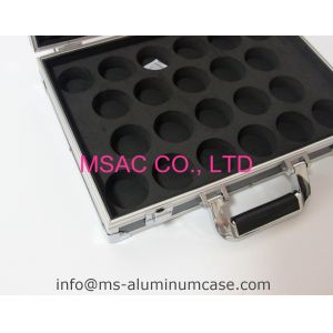 Moistureproof Aluminum Briefcase Tool Box , Snooker Aluminium Storage Case