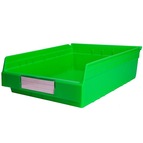 Tools Storage Shelf Rack Bin Customized Color Stackable Plastic Bin with Divider