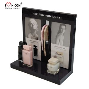 China Get Attention Acrylic Custom Cosmetic Display Stand Low MOQ For Beauty Store on sale