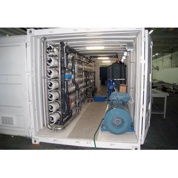 5000LPH Containerized Water Treatment System Desalination Machine SS316L