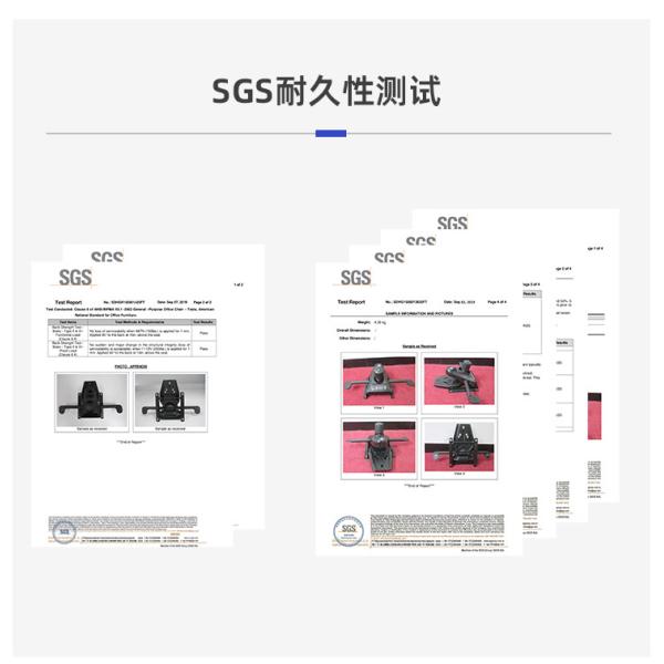 Butterfly Shaped iron Office Chair Swivel Mechanism Large Medium Chassis