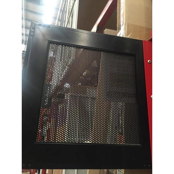 Stable Double Doors Round Hole Aluminum Perforated Sheet Easy To Clean / Install