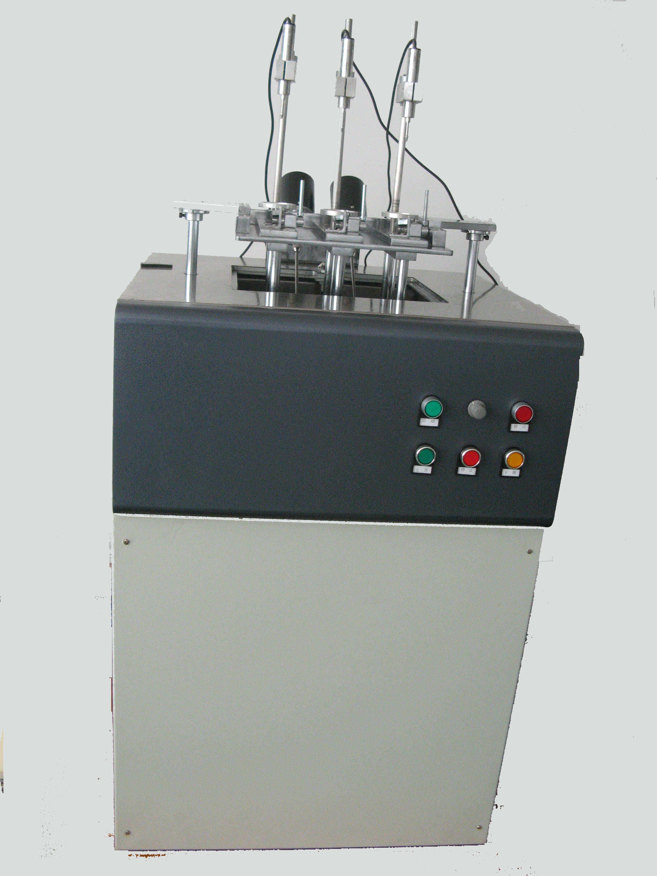 China Siver Plastic Testing Equipment  HDT Vicat Tester for ASTM D 648 Heat Deflection Temperature Test on sale