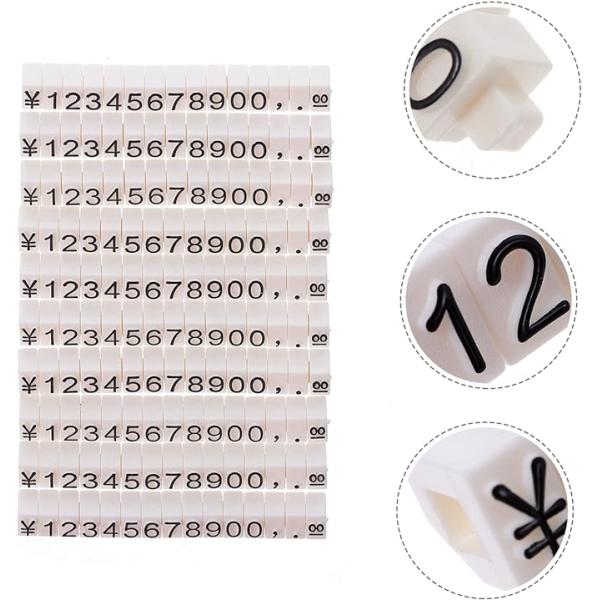 Jewellery Plastic Sales Tag Holder Display Stand