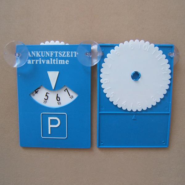 Popular Euro Plastic Automatic Car Parking Disk with Multifunction Auto Parking Clock