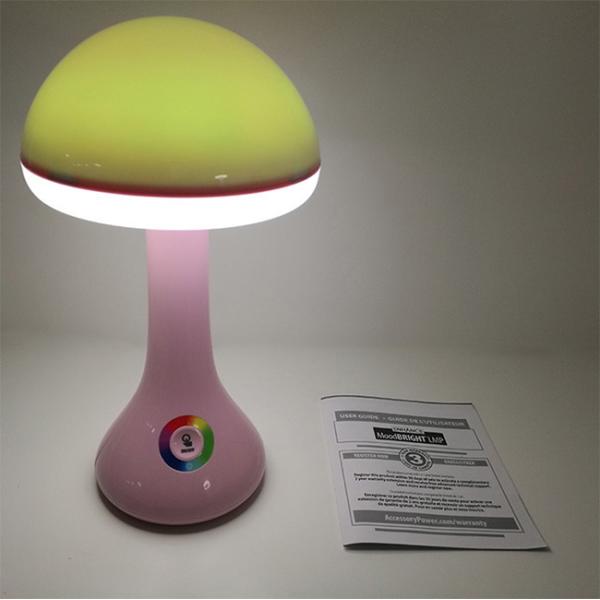 Rechargeable Atmosphere Rgb Led Desk Lamp Portable Type With Mood Light