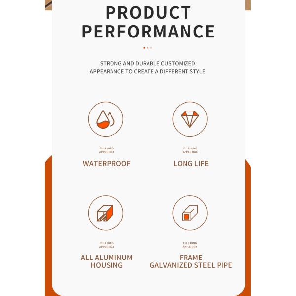 Outdoor Apple Cabin House Movable Office Cabin Customizable Alumuinum