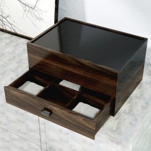 China Piano Lacquered Wooden Jewelry Storage Box With Drawers OEM ODM wholesale