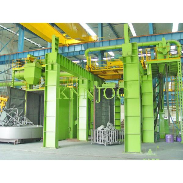China Forgings Weldments Spinner Hanger Shot Blasting Machines 1200X1500mm wholesale