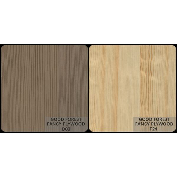 Custom Fancy Plywood Board / Pine Veneer Plywood OEM Support