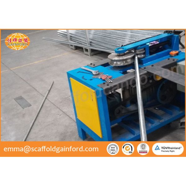 0.5M height Q235 galvanized ring lock handrail for star case and ladders for South east market projects