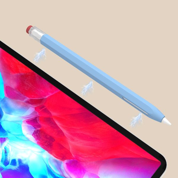16*1cm Platinum Silicone Protective Case for Apple Pencil 2nd Generation Silicone Case