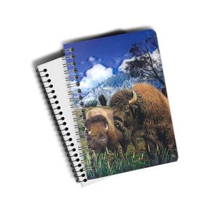 Mini Custom Lenticular Printing Notebooks PET Cover Note Pad 12x8cm