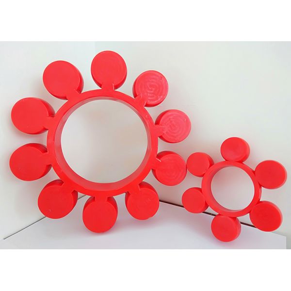 MT Flexible Rotex Coupling Inserts Rubber Cushion Plum Blossom Pad
