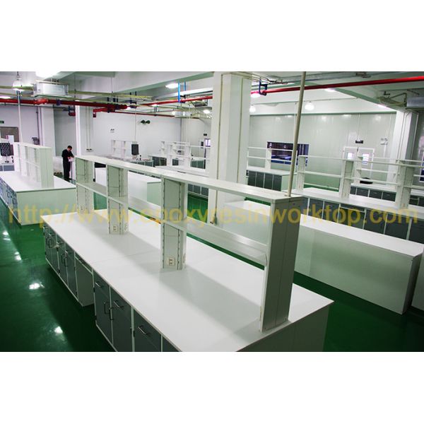 Repairability Epoxy Resin Lab Countertops Radius And Bevel Edge Design