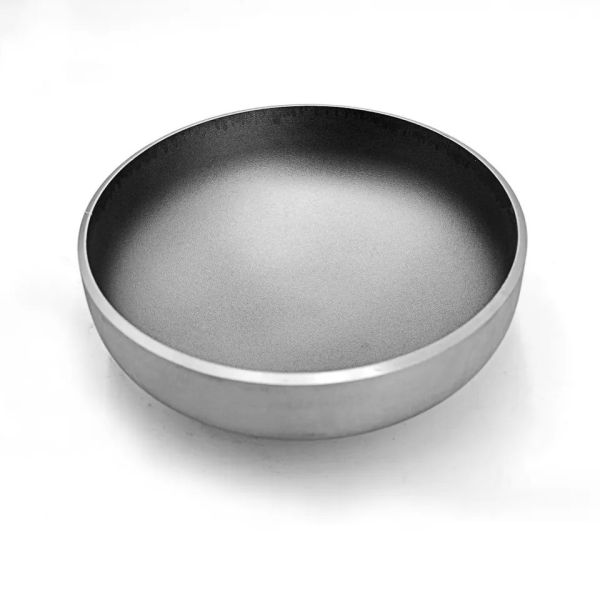 ASTM B363 Titanium Alloy Pipe Cap Gr12 Ti-Mo-Ni Titanium Pipe Fitting For Industry