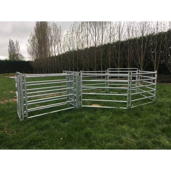 12ft Farm Sheep Metal Fence Panels Cattle 4ft-6ft Livestock