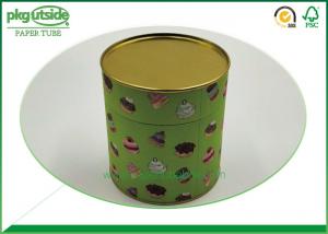 Gift Cardboard Tube Containers , Elegant Design Paper Cylinder Packaging