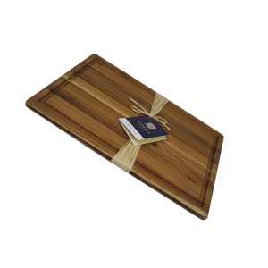 China Popular Antimicrobial Bamboo Cutting Block , Oak Cutting Board For Kitchen wholesale