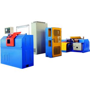 China Flux Cored Wires Winding Machine , Wire Coiling Machine Motor Drive Payoff on sale