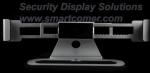 COMER security notebook display stand bracket anti-theft holder