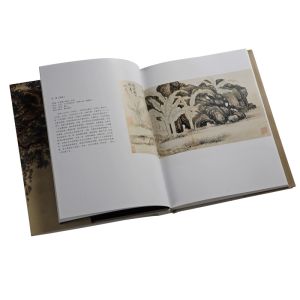 Offset Hardcover Book Printing Cotton Fabric Cover Material With Sleeve