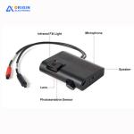 Dual Lens Vehicle GPS System Waterproof Dash Cam Front And Rear For Car