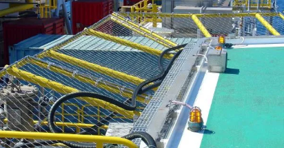 4.5mm Galvanized 316L Stainless Steel Helideck Safety Netting