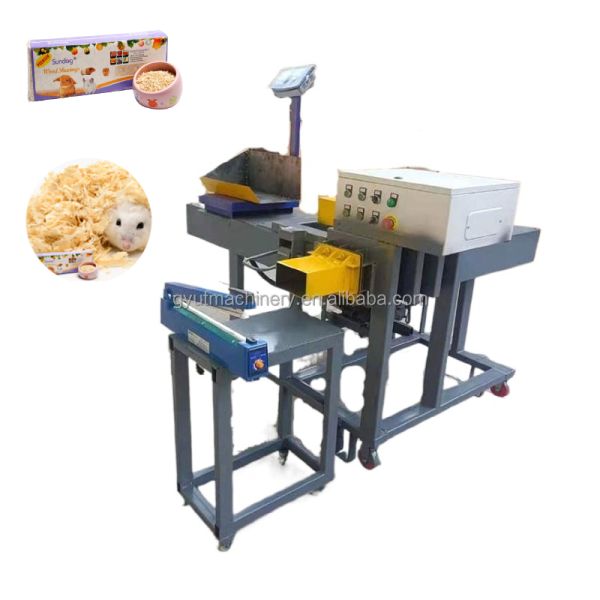 Wood Chipping Baler Machine Efficiently Pack Sawdust Shavings for Pet Bedding