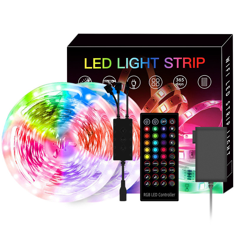 Quality Smart RGB LED Strip 5050 Waterproof , Wifi LED Strip Lights Colorful for sale