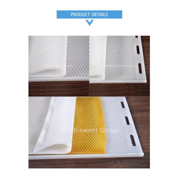 White Silicon Beeswax Foundation Press For Beekeeper