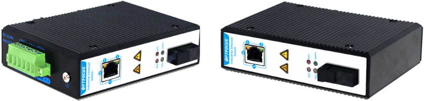 Dual Fiber SM SC Industrial Gigabit Switch For Urban Intelligent Traffic Monitoring System