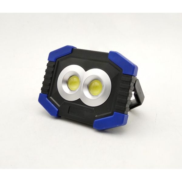 Cordless Handheld LED Work Light With Battery 2 In 1 Super Bright With Foldable Handle 13.6x4.3x10.1cm