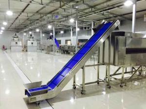 China                  Low Cost Food Bag Transfer Inclined Vertical Belt Conveyor Price for Food Packing Line              wholesale