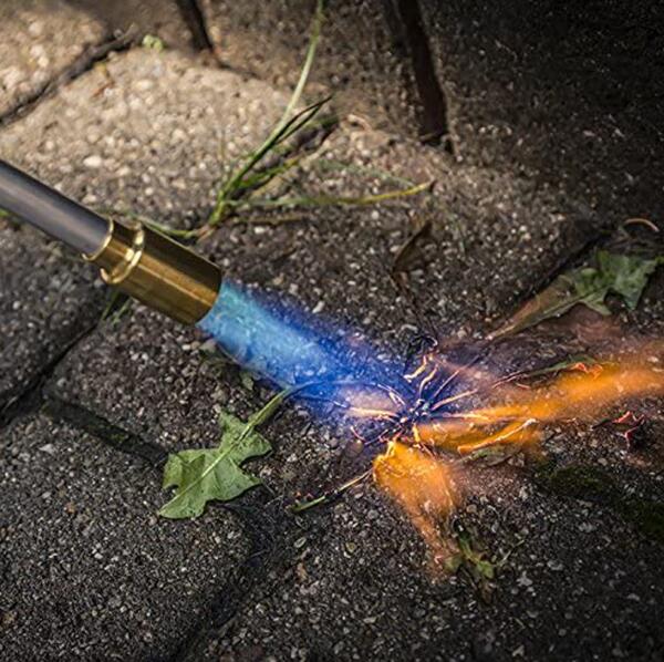 UP320-2 Gas Propane Torch Weed Burner Killer Flame Blow Torch for Roofng Roads Ice