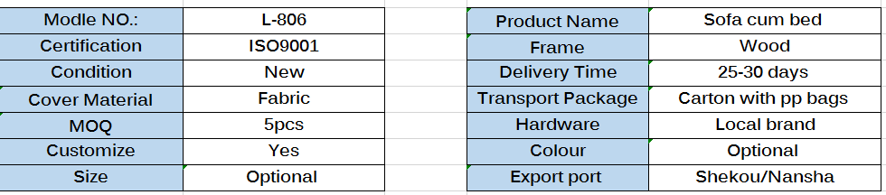 newest design modern sofa cum bed sofa bed furniture with storage chaise multifunction chair sofa convert bed