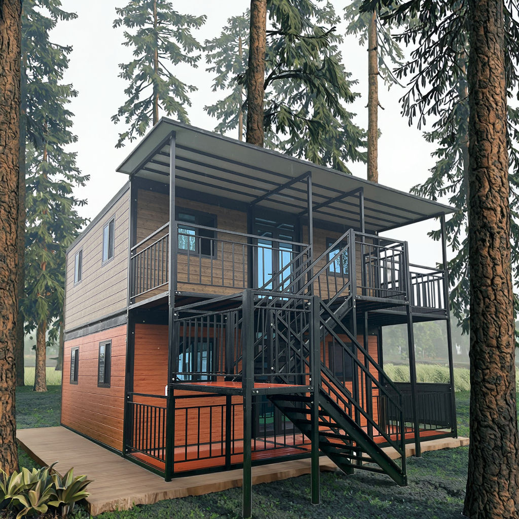 Low-Cost Large-Space Modular Expandable Container