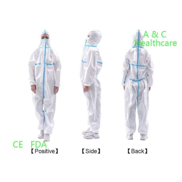Laboratory Disposable Protective Gowns / Disposable Sterile Gowns OEM Service