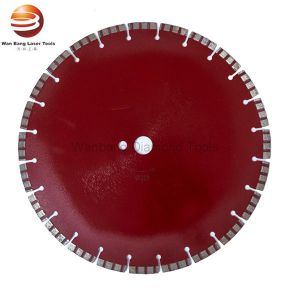 China 350mm Turbo Segmented Diamond Concrete Cutting Disc on sale