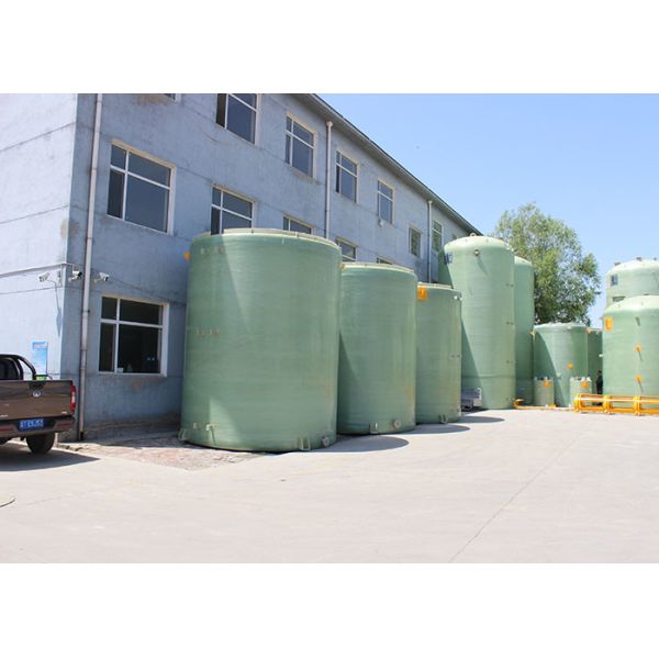 Methane Gas Storage Tank Biogas Equipment FRP Cylindrical Container