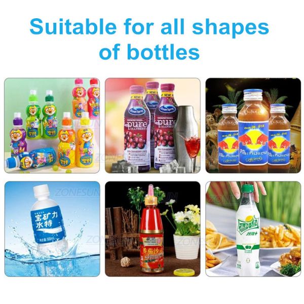 Glass Plastic Bottle shrink sleeve heat tunnel Equipment 125pcs/min Automatic Packing