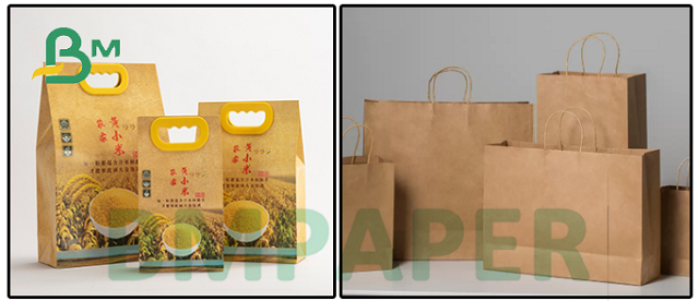85gram 100gram Semi-extendable Brown Sack Kraft Paper For  Paper bags 70 x 100cm