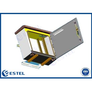 China Galvanized Steel 14U SGCC Pole Mount Cabinet wholesale