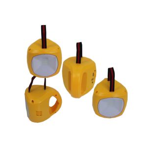 Rechargeable Solar Powered Lights Lithium Battery Five Levels Brightness