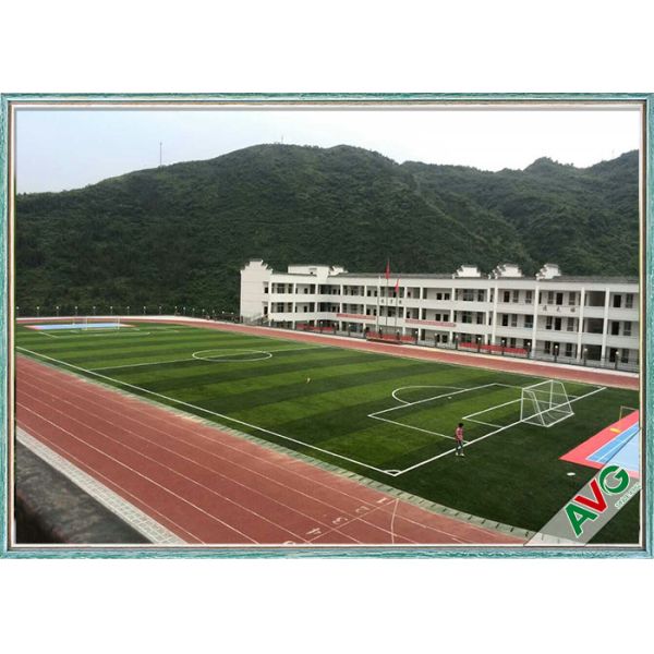 Monofil PE Sports Artificial Turf Football Artificial Grass ISO Certificate